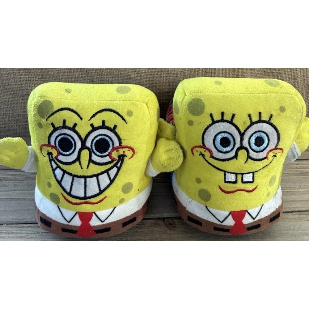 SpongeBob SquarePants Houseshoes Boys Size 13/1 Nerdy
